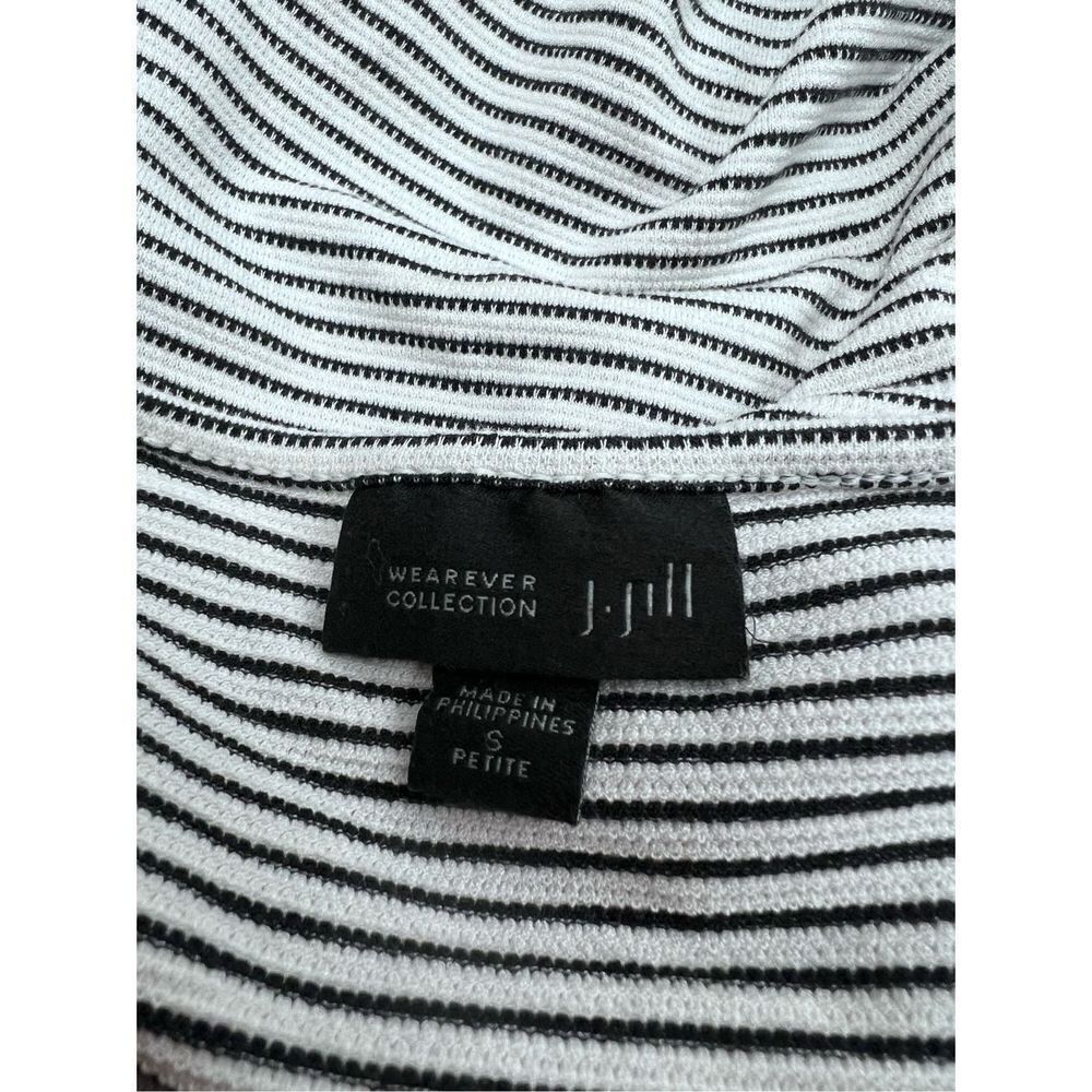 J.Jill Wearever Collection Striped Knit Tunic Top Women’s Petite Small - Picture 4 of 8